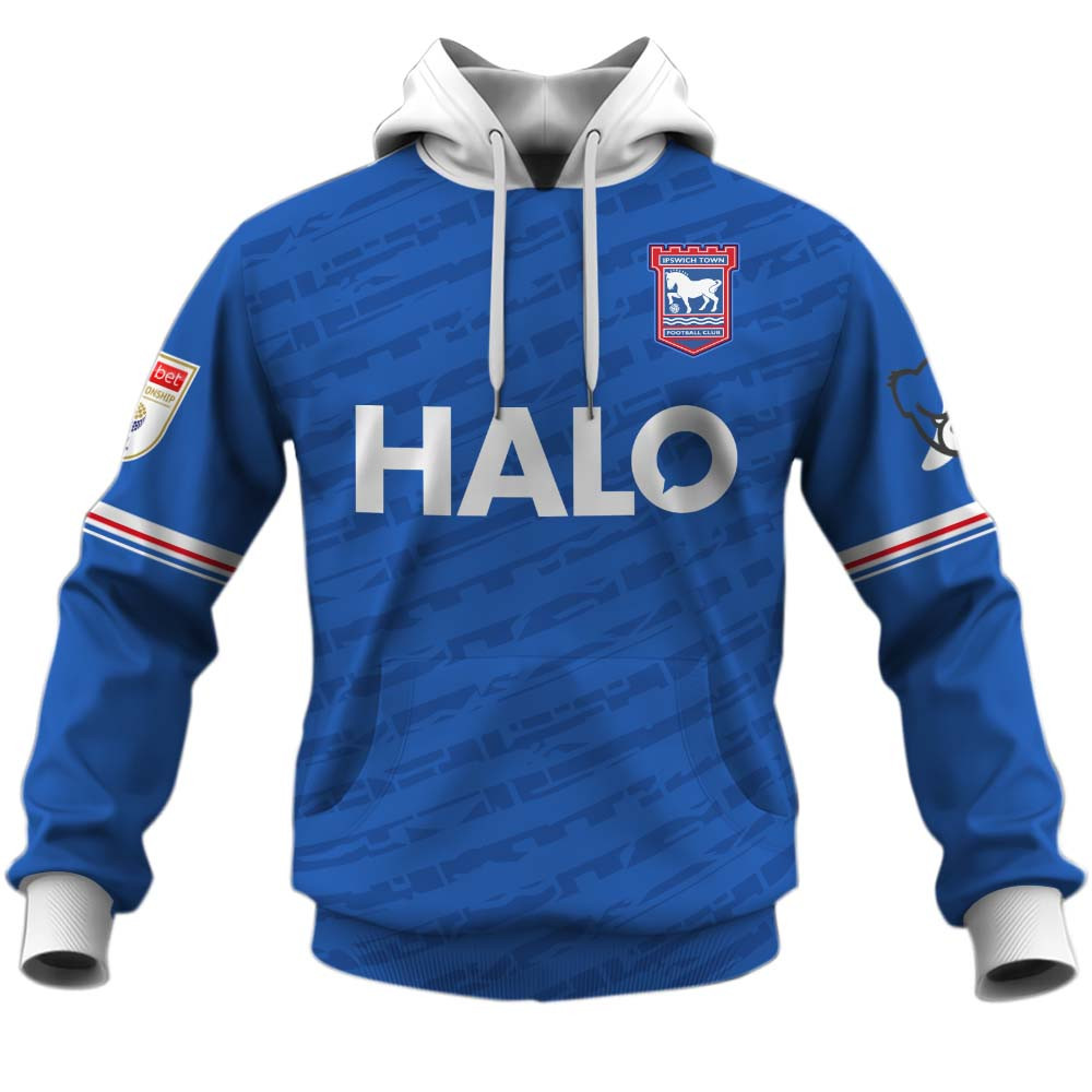 Ipswich Town F.C EFL Championship 2526 Home Jersey Style Shirts