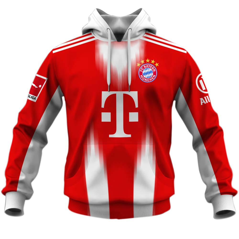 FC Bayern Munich Bundesliga 2526 Home Jersey Style Shirts