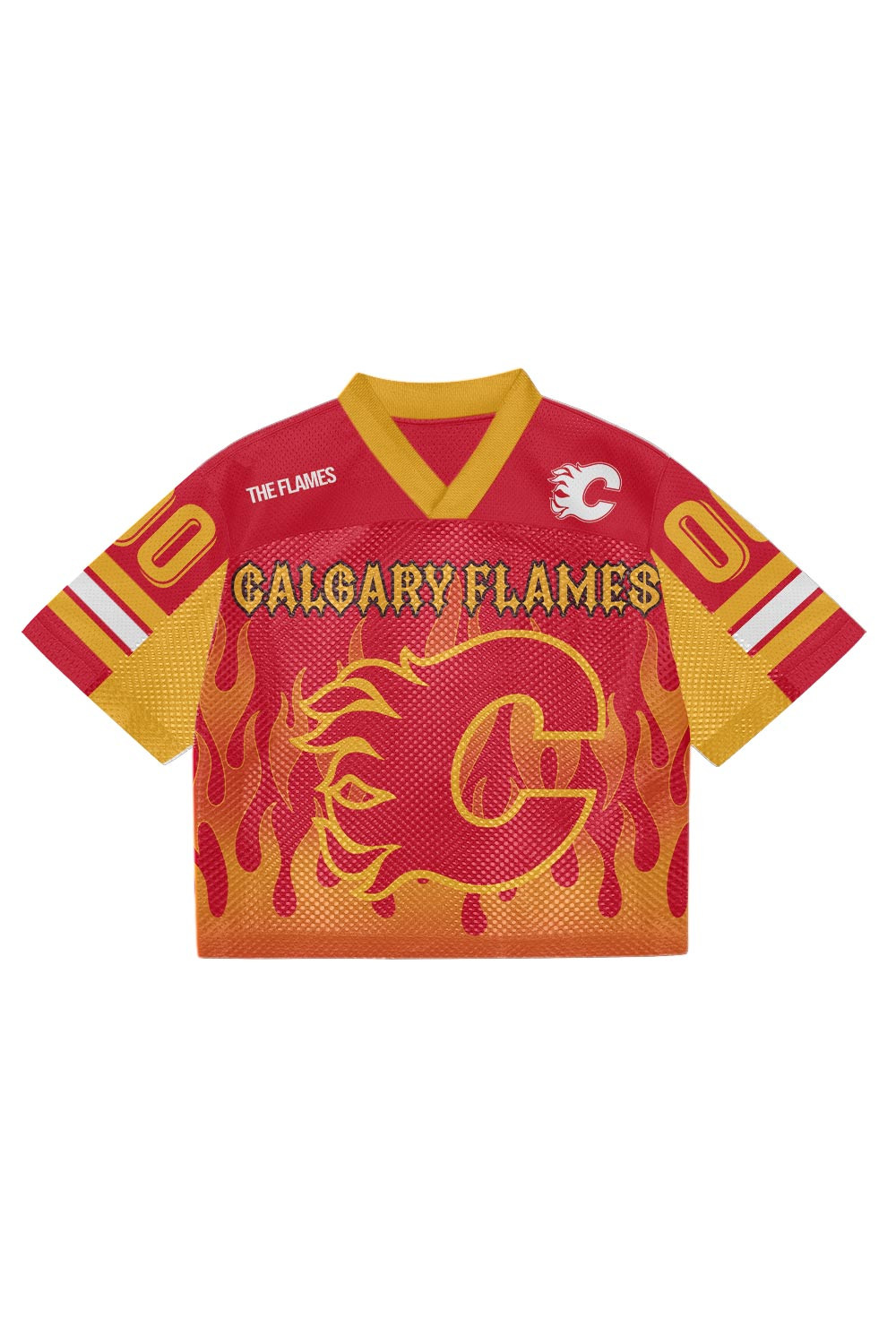 Calgary Flames NHL Mesh Jersey Streetwear 102