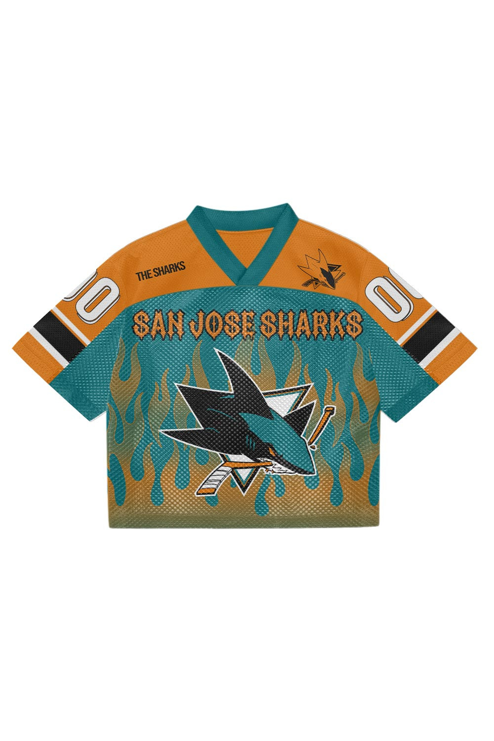 San Jose Sharks NHL Mesh Jersey Streetwear 102
