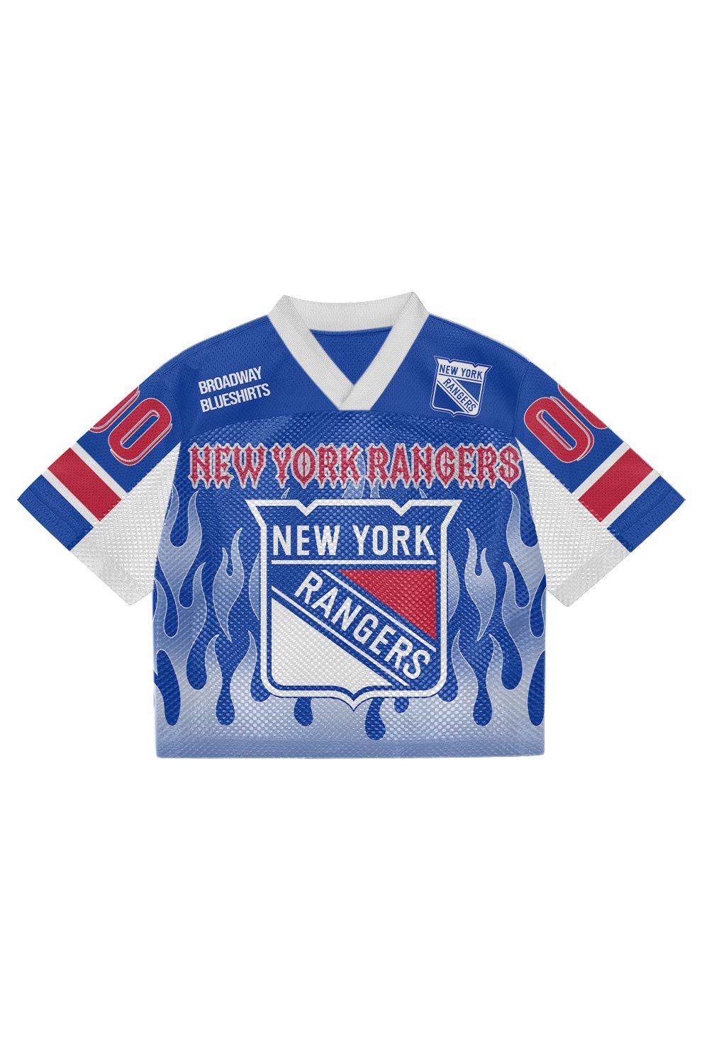 New York Rangers NHL Mesh Jersey Streetwear 102