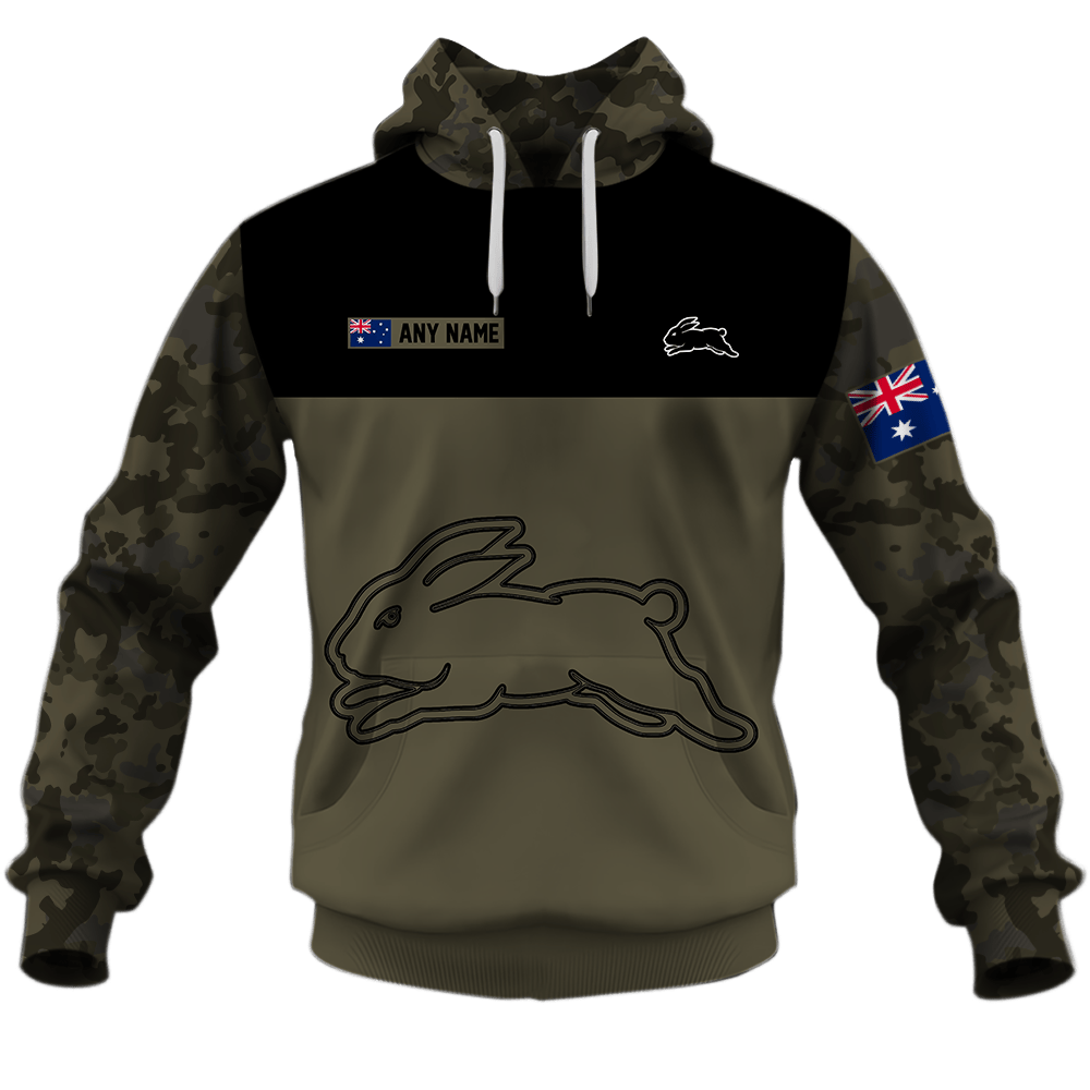 South Sydney Rabbitohs (NRL) Camo V2 Shirts