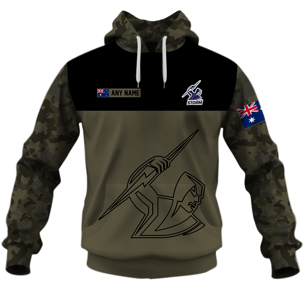 Melbourne Storm (NRL) Camo V2 Shirts