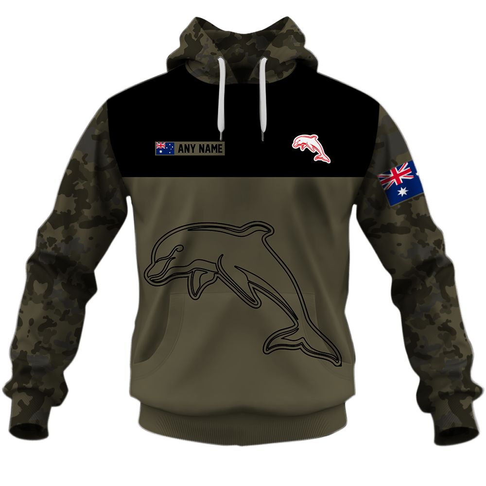Dolphins (NRL) Camo V2 Shirts
