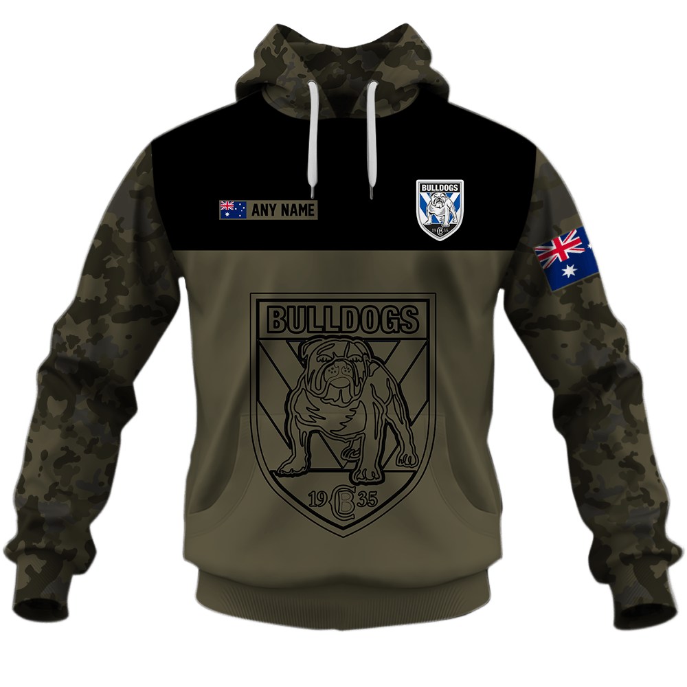 Canterbury Bankstown Bulldogs (NRL) Camo V2 Shirts