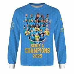 Napoli 2025 Serie A Winner Shirt
