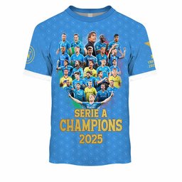 Napoli 2025 Serie A Winner Shirt
