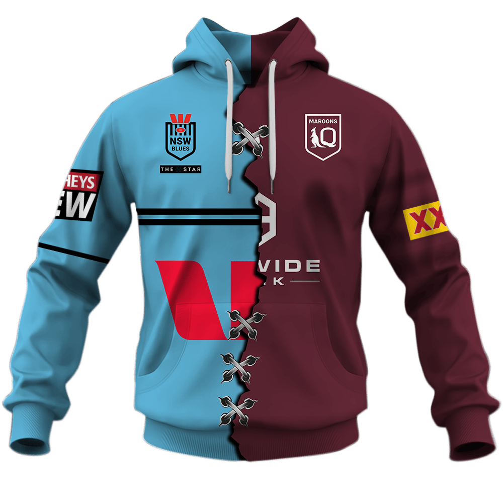 QLD Maroons x NSW Blues Special Shirts