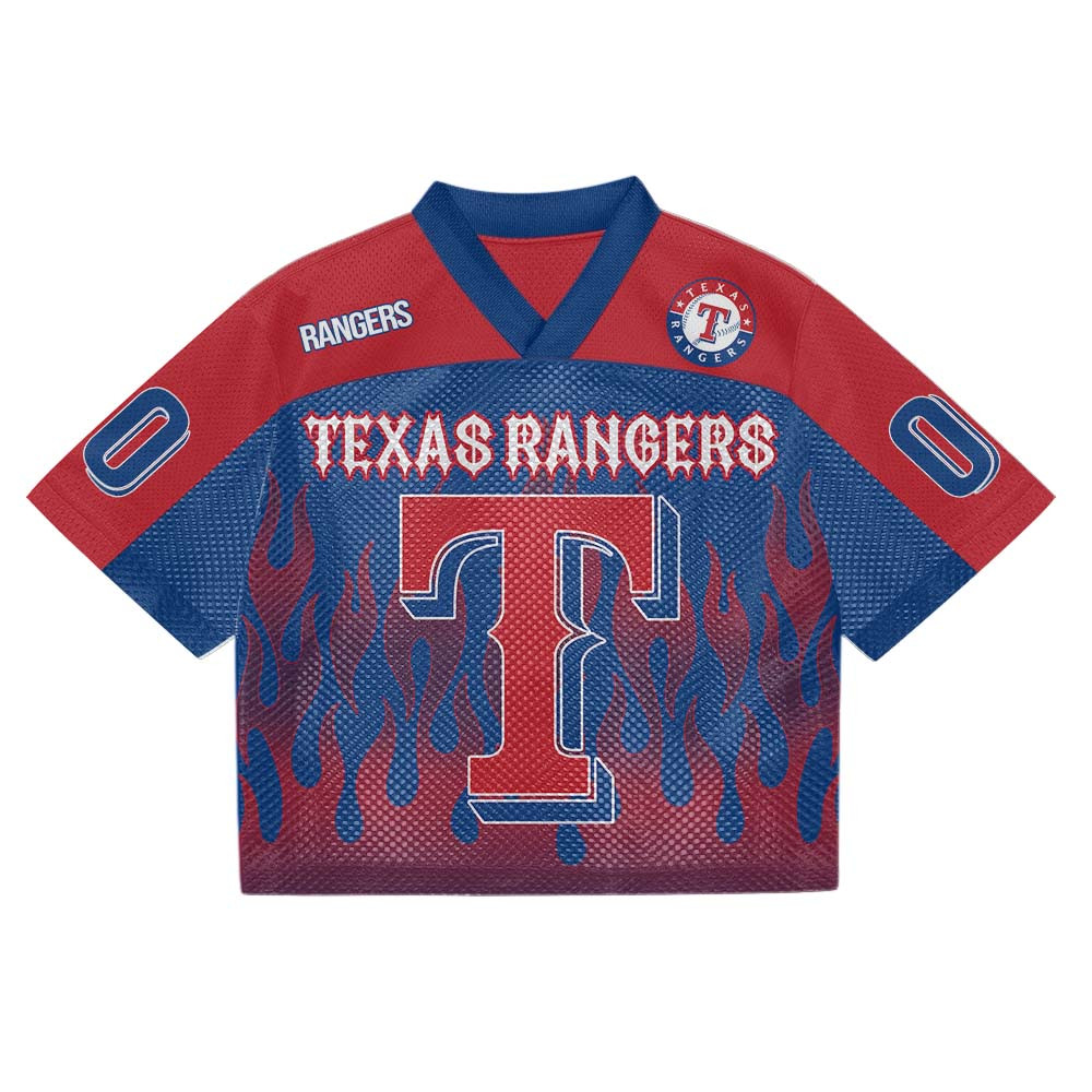 Texas Rangers MLB Mesh Jersey Streetwear 102