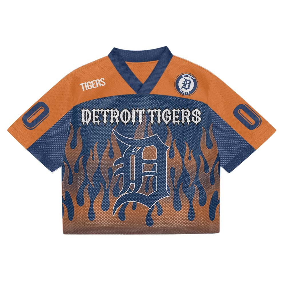 Detroit Tigers MLB Mesh Jersey Streetwear 102