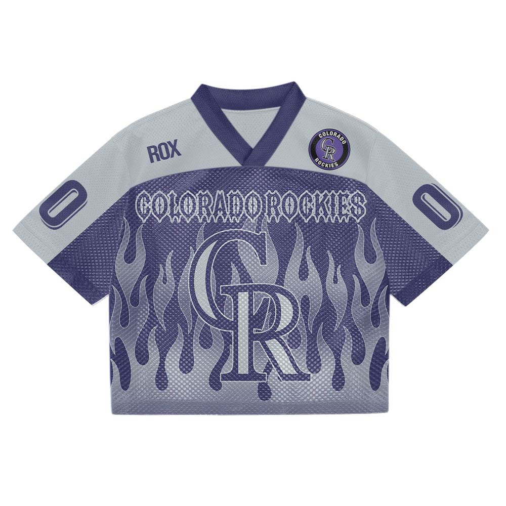 Colorado Rockies MLB Mesh Jersey Streetwear 102
