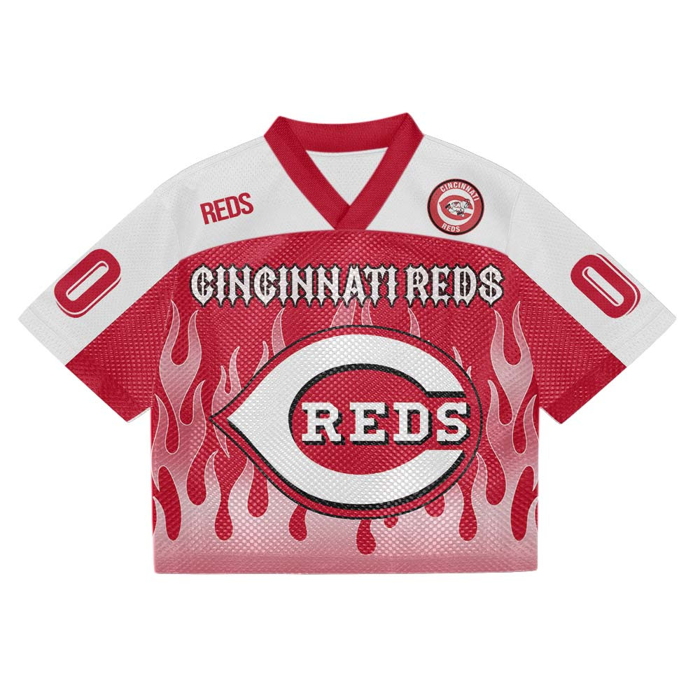 Cincinnati Reds MLB Mesh Jersey Streetwear 102
