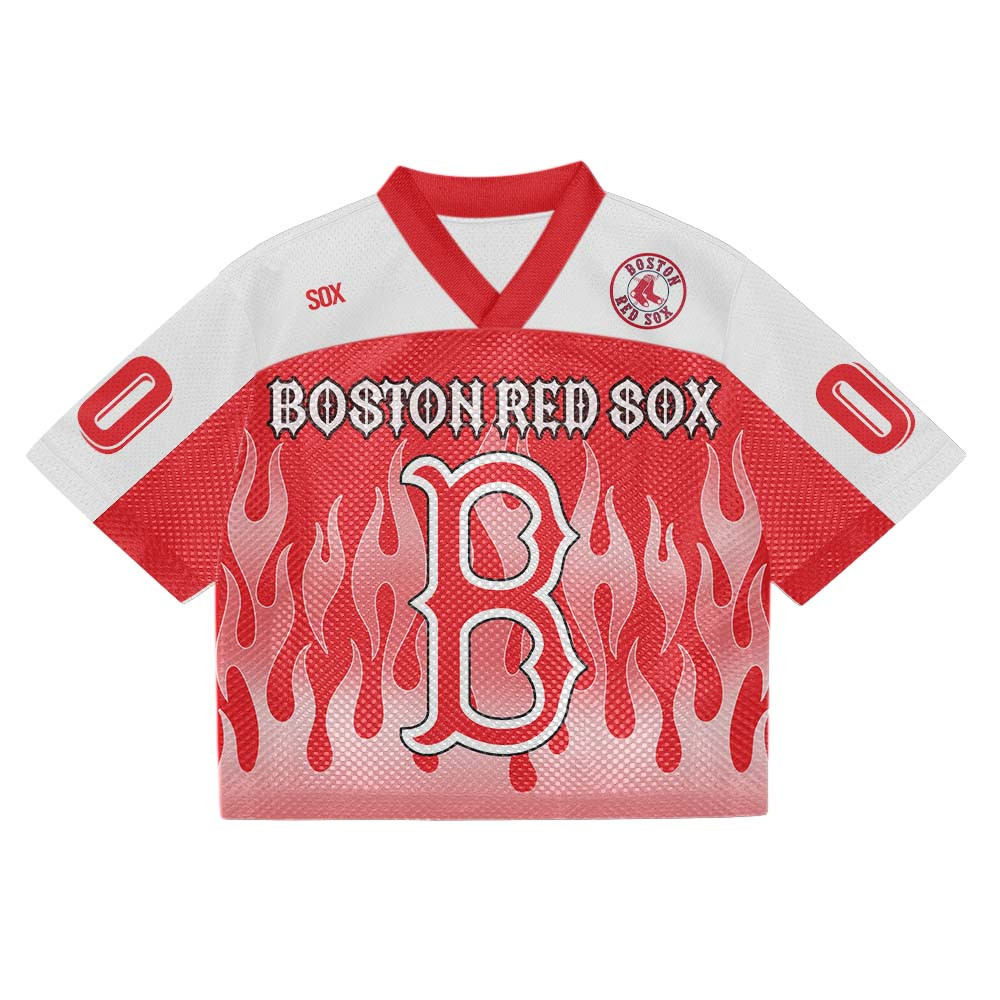 Boston Red Sox MLB Mesh Jersey Streetwear 102