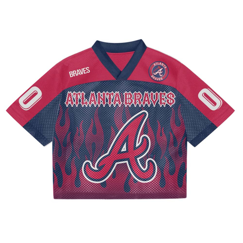 Atlanta Braves MLB Mesh Jersey Streetwear 102