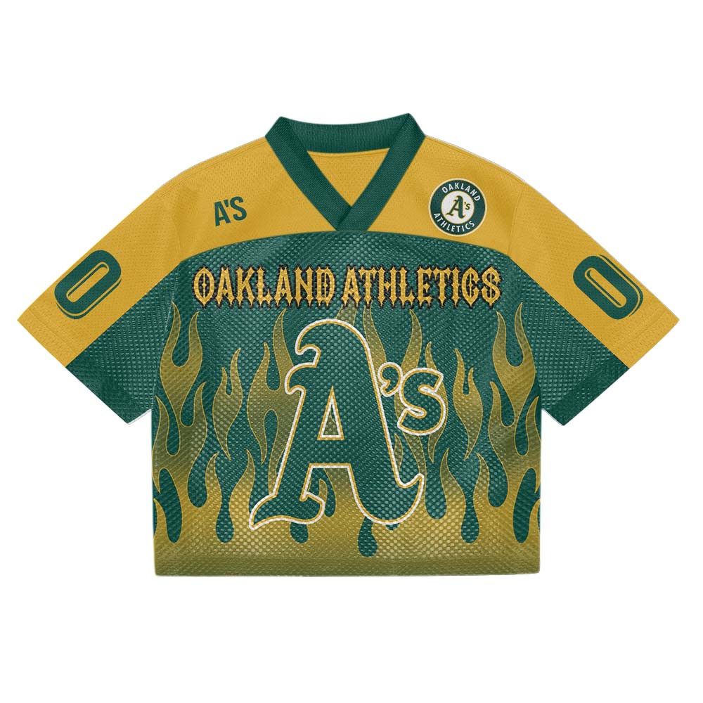 Oakland Athletics MLB Mesh Jersey Streetwear 102