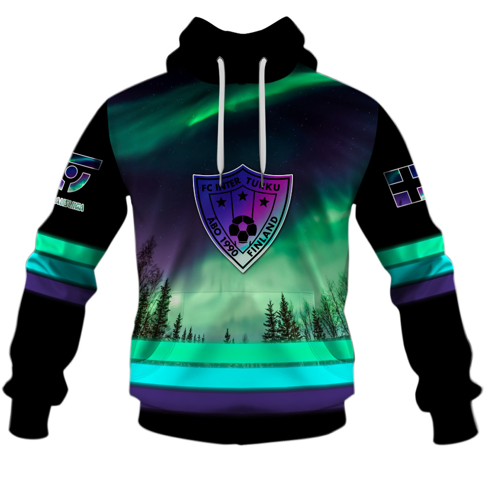 FC Inter Turku Northern Lights Design Special Shirts