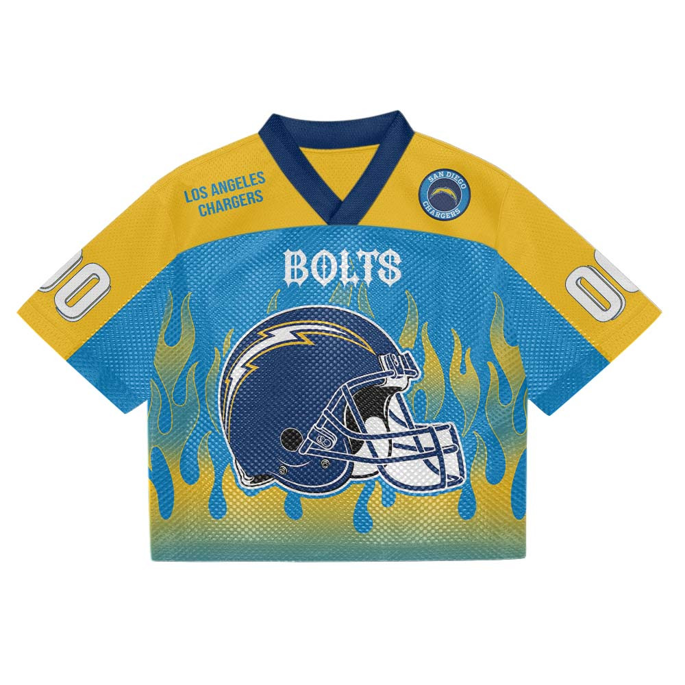 Los Angeles Chargers NFL Mesh Jersey Streetwear 102