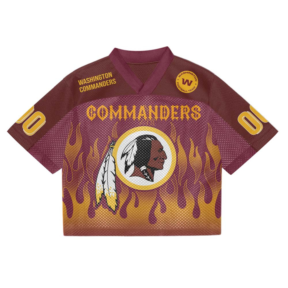 Washington Commanders NFL Mesh Jersey Streetwear 102