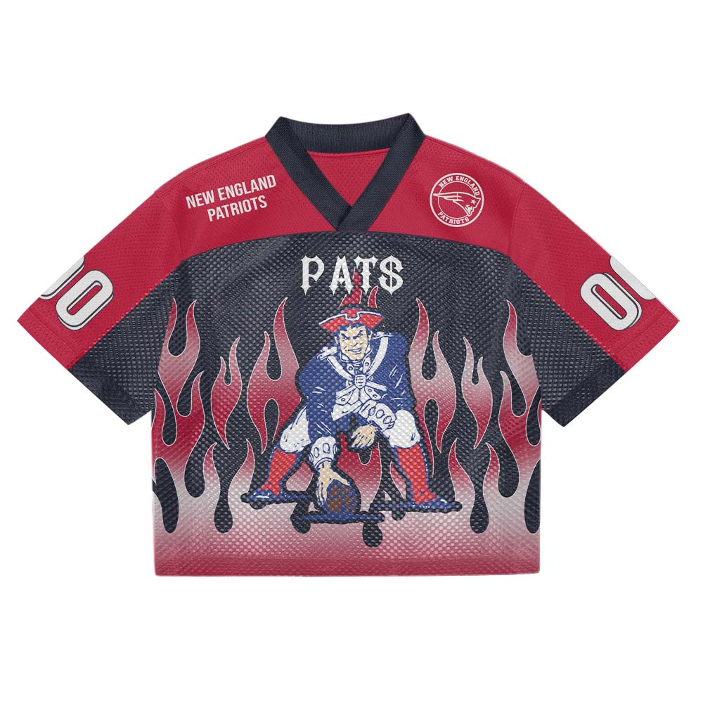 New England Patriots NFL Mesh Jersey Streetwear 102