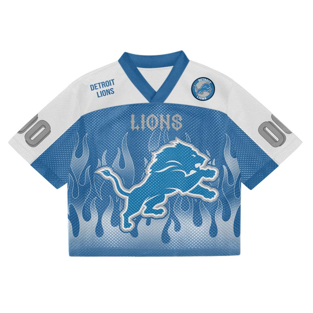 Detroit Lions NFL Mesh Jersey Streetwear 102