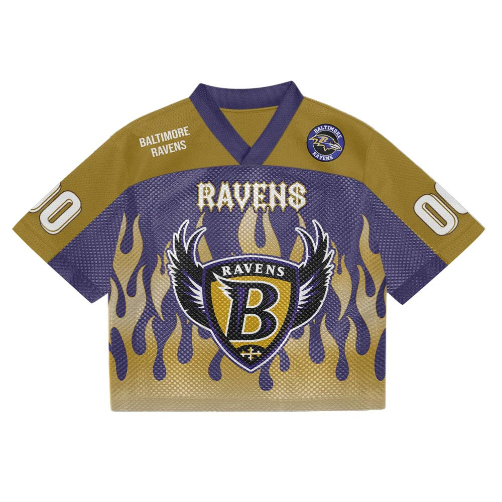 Baltimore Ravens NFL Mesh Jersey Streetwear 102
