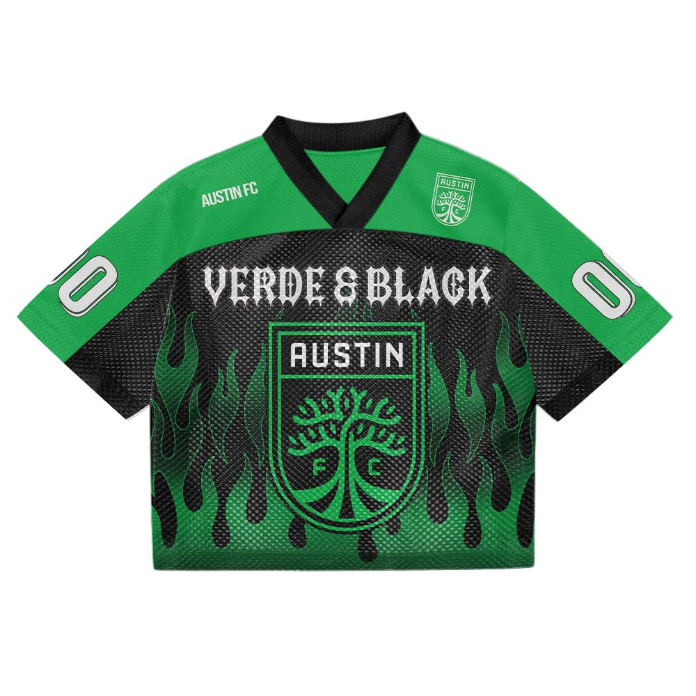 Austin FC MLS Mesh Jersey Streetwear 102