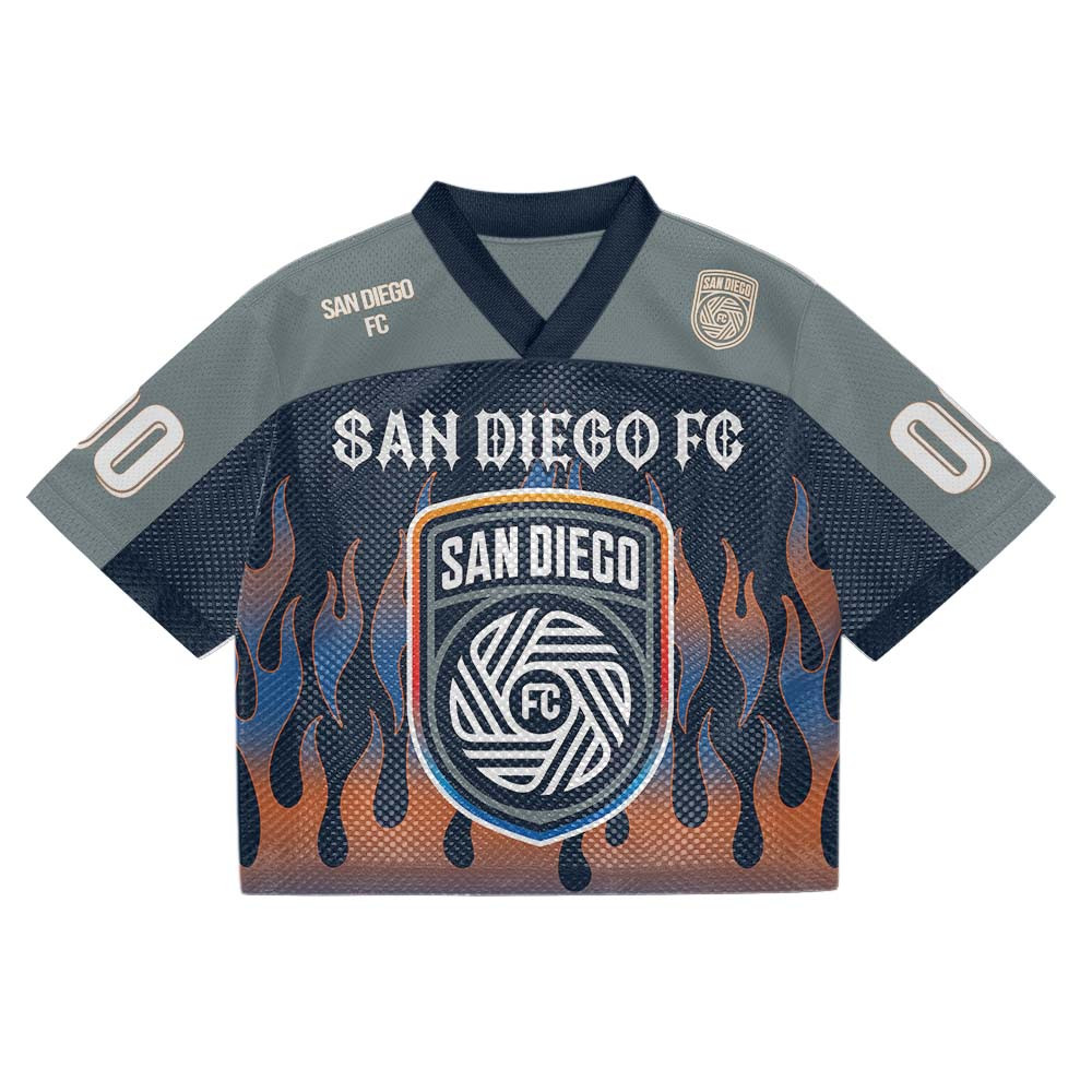 San Diego FC MLS Mesh Jersey Streetwear 102