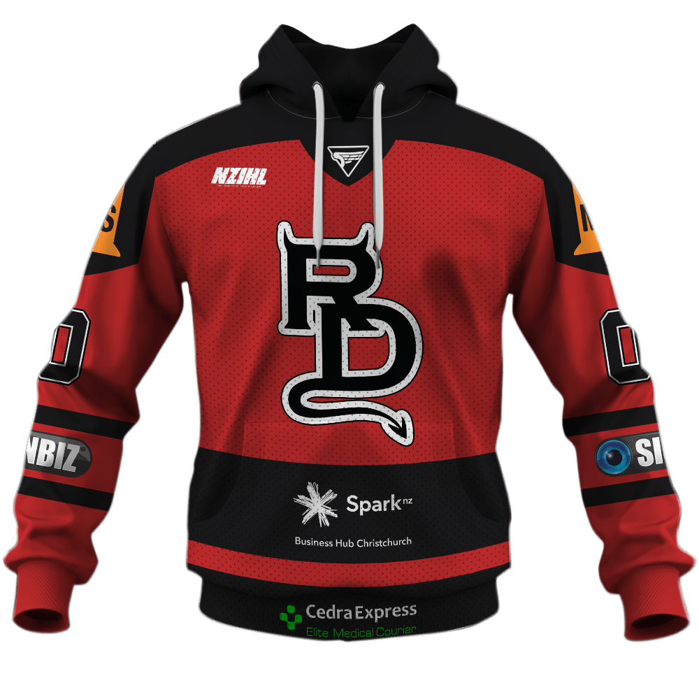 Canterbury Red Devils NZIHL HJS Style Shirt