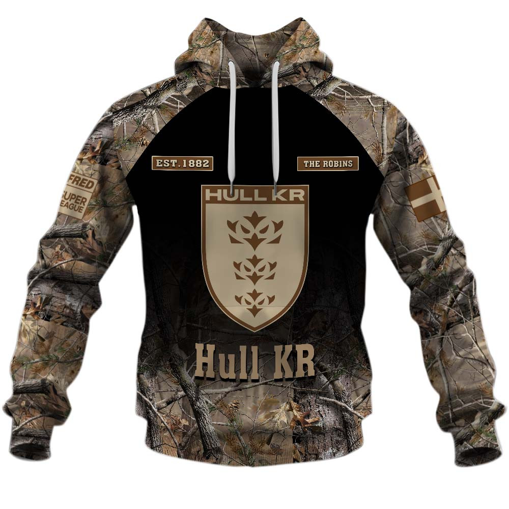 Hull Kingston Rovers Hunting Camo Design Shirts