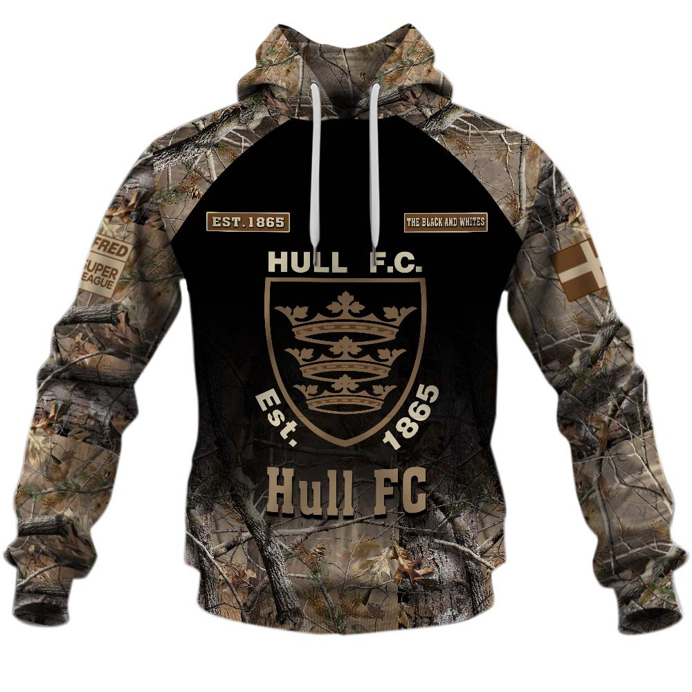 Hull F.C Hunting Camo Design Shirts