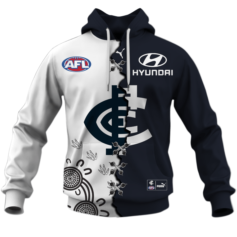 Carlton Blues AFL Mix Jersey Style Shirts