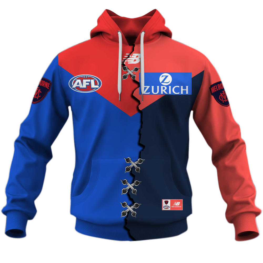 Melbourne Demons AFL Mix Jersey Style Shirts