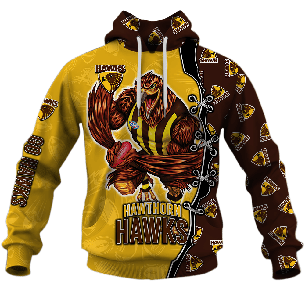 Hawthorn Hawks Warrior Design Shirts