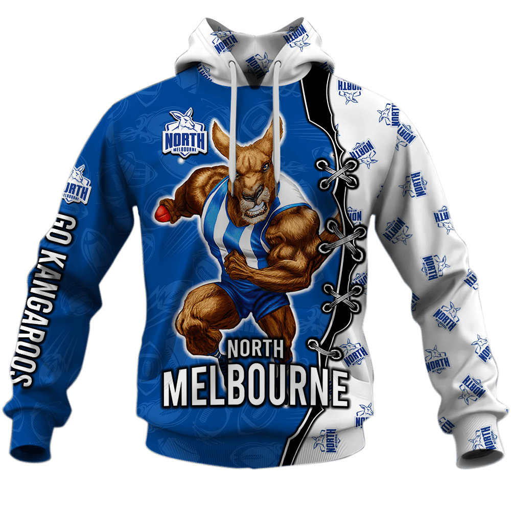 North Melbourne Kangaroos Warrior Design Shirts