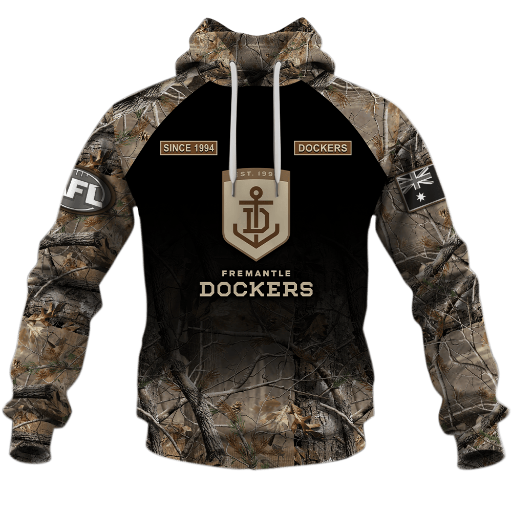 Fremantle Dockers Hunting Design Shirts