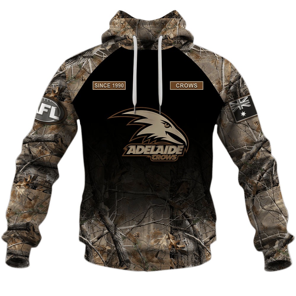 Adelaide Crows Hunting Design Shirts