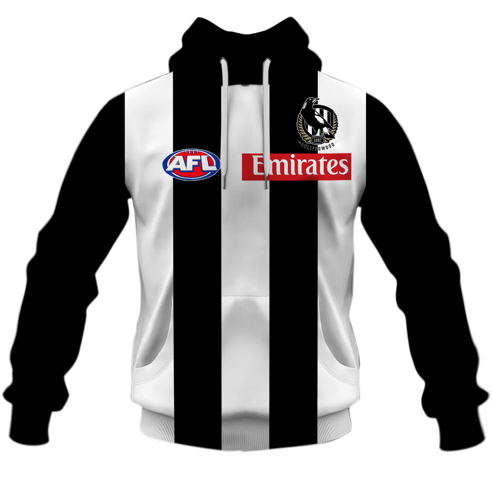 Collingwood Magpies  AFL Home Jersey Style Shirts