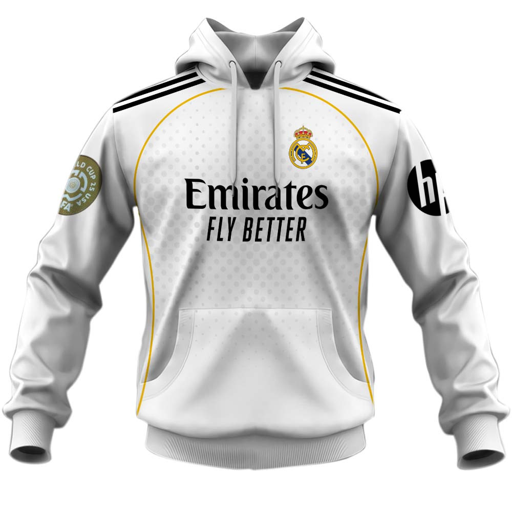 Real Madrid CF FIFA Club World Cup 2025 Jersey Style Shirt