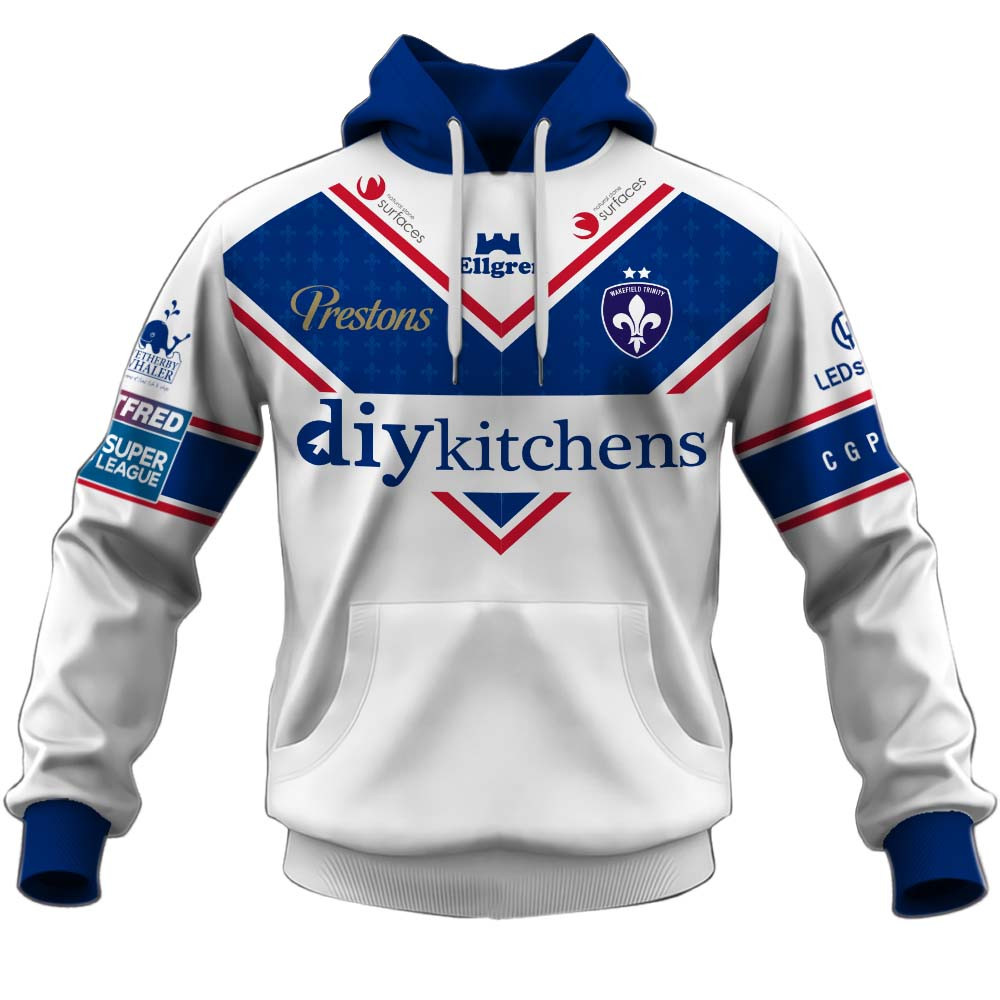 Wakefield Trinity Super League 2025 Home Jersey Style Shirts