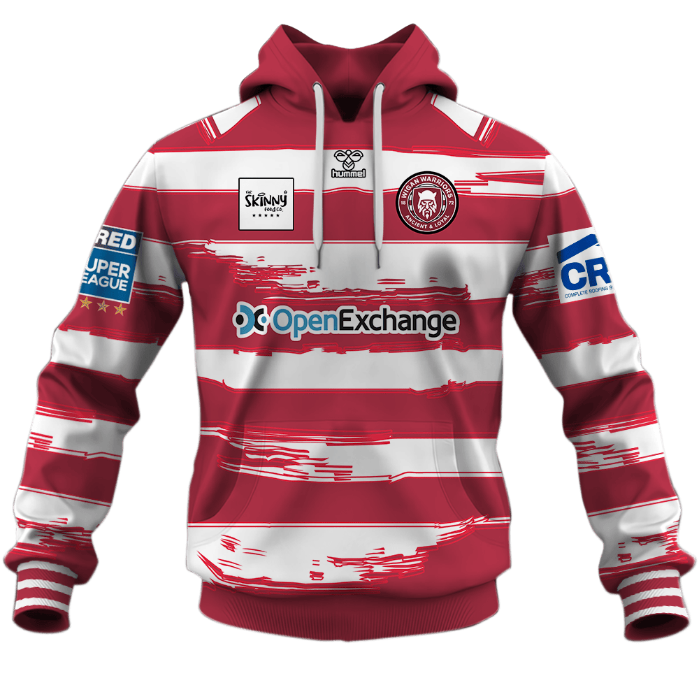 Wigan Warriors Super League 2023 Home Jersey Style Shirts