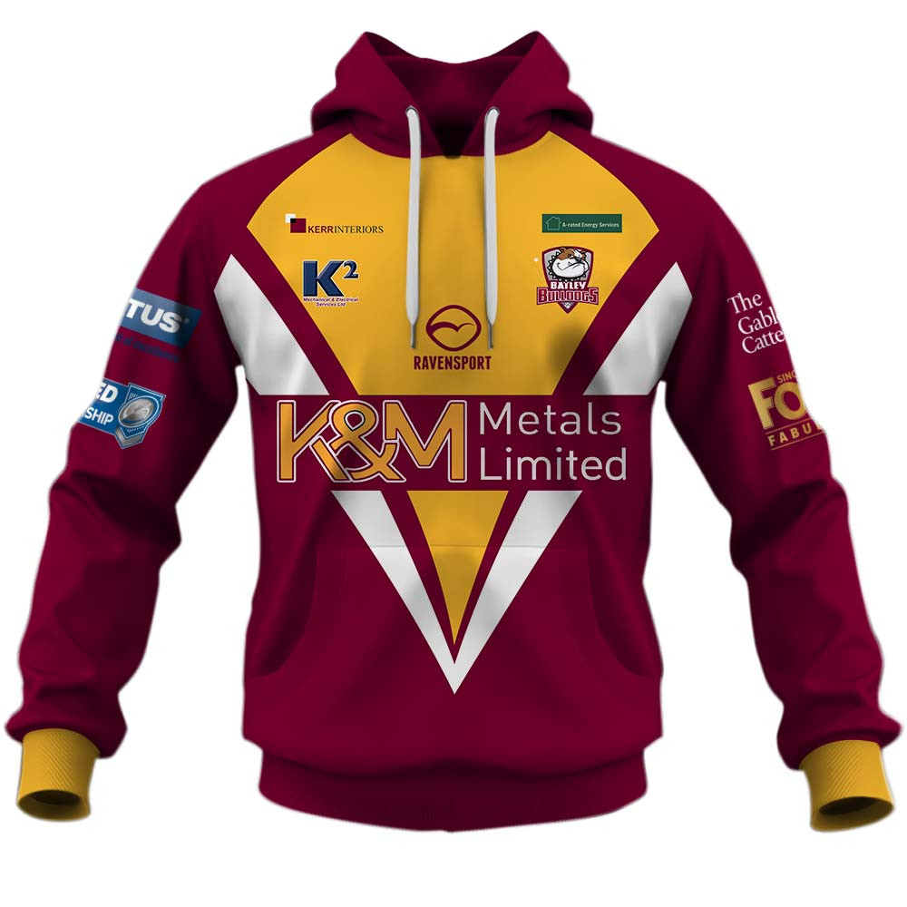 Batley Bulldogs RFL Championship 2025 Home Jersey Style Shirts