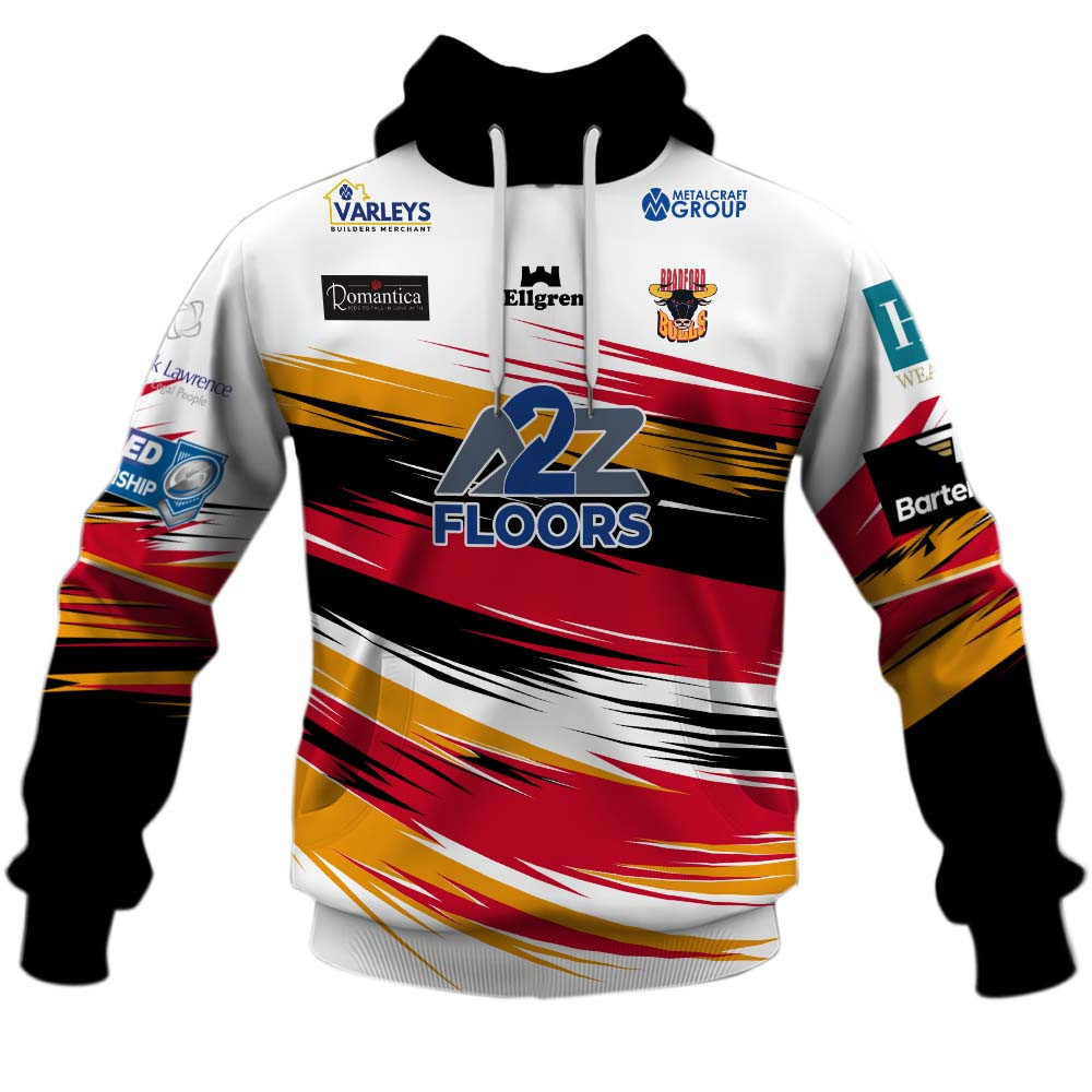 Bradford Bulls RFL Championship 2025 Home Jersey Style Shirts