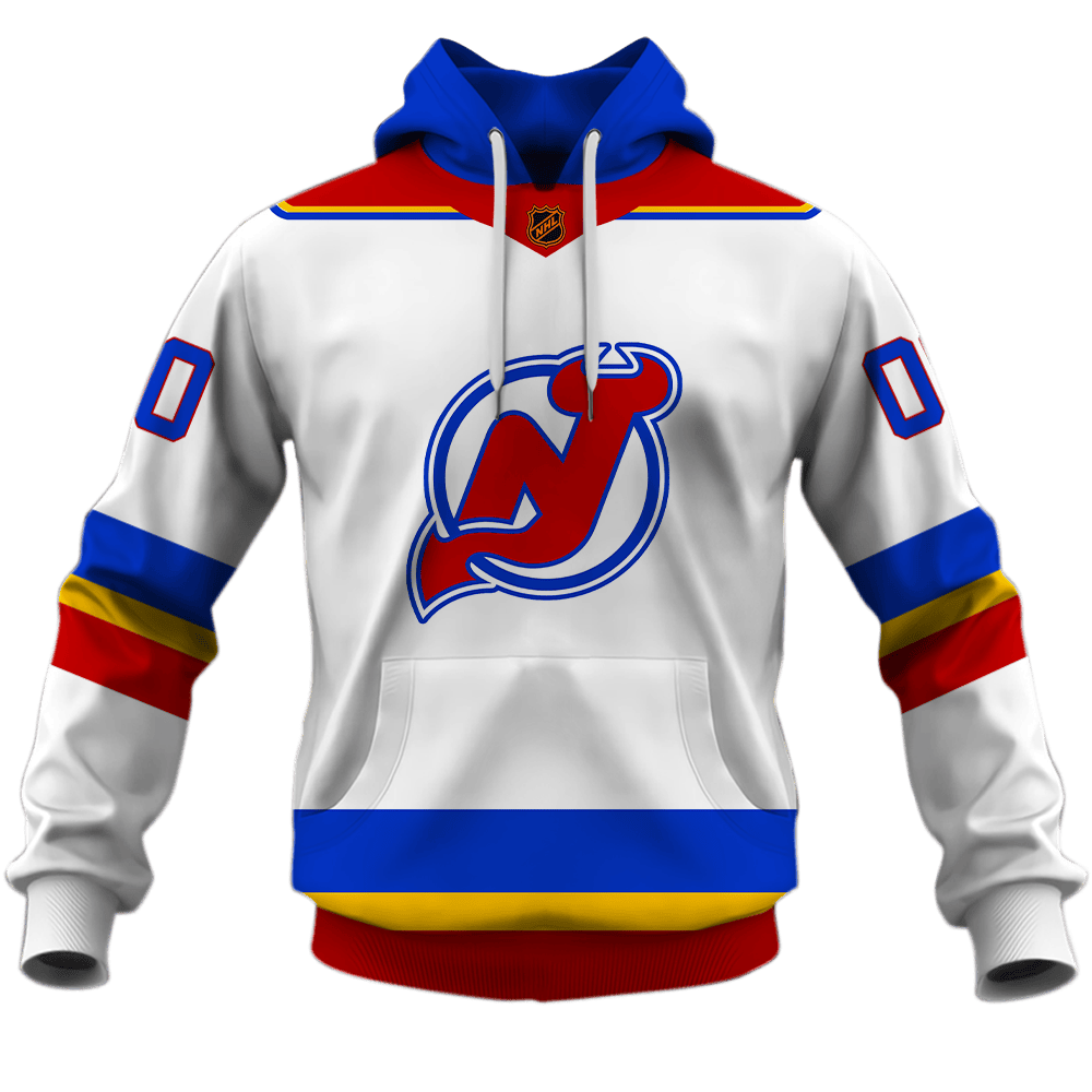 New Jersey Devils NHL Reverse Retro Style