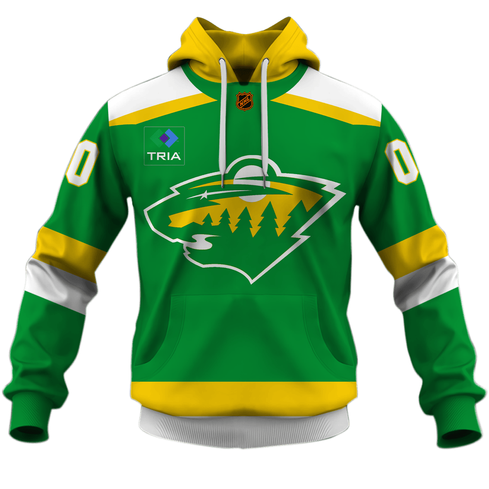 Minnesota Wild NHL Reverse Retro Style