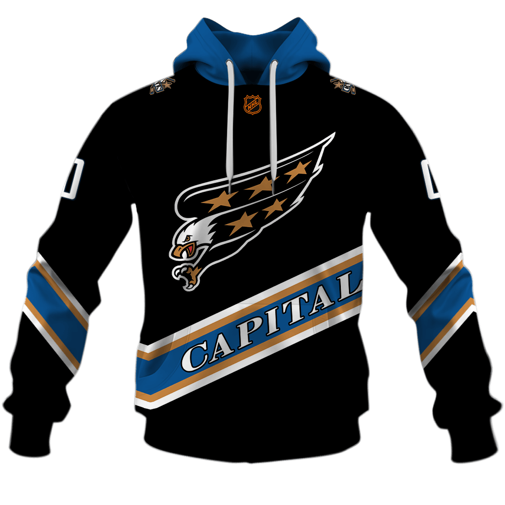 Washington Capitals NHL Reverse Retro Style