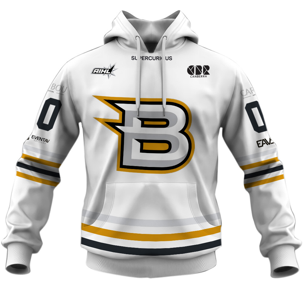 Canberra Brave AIHL 2025 Home Jersey Style Shirts