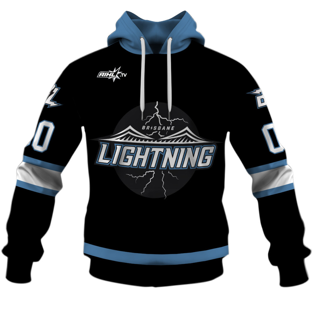 Brisbane Lightning AIHL 2025 Home Jersey Style Shirts