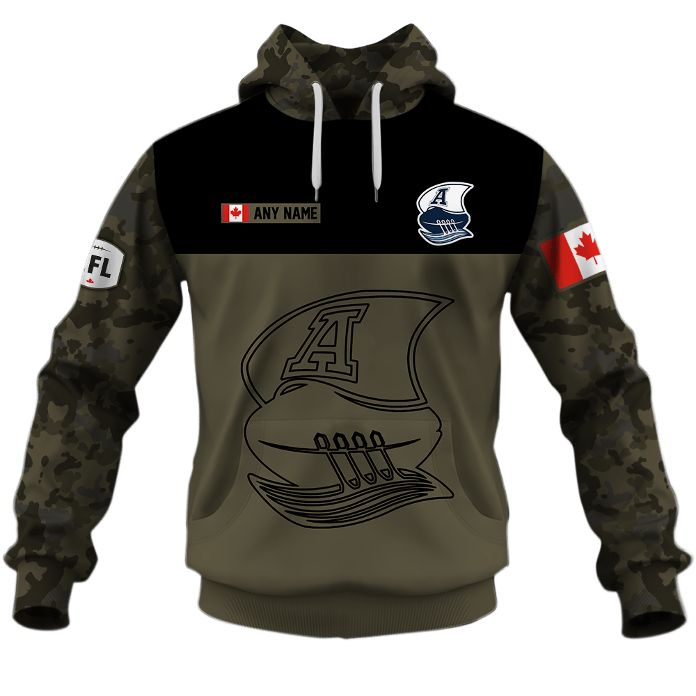 Toronto Argonauts Army Style Hoodie