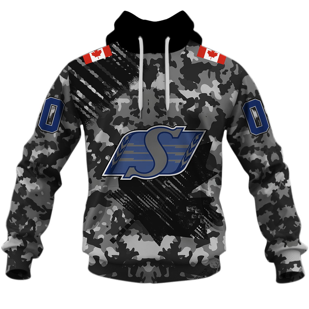 Saskatchewan Roughriders Army Camouflage Shirt