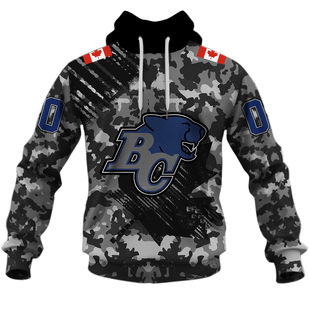 BC Lions Army Camouflage Shirt